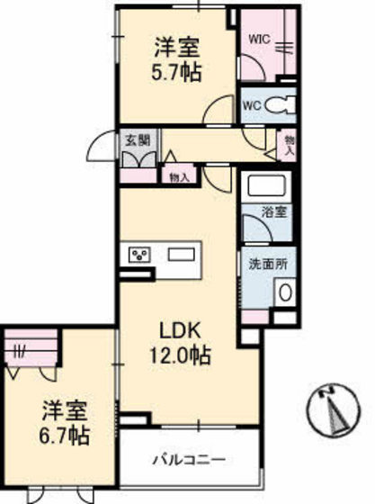 シャーメゾンサンフォレスト A棟