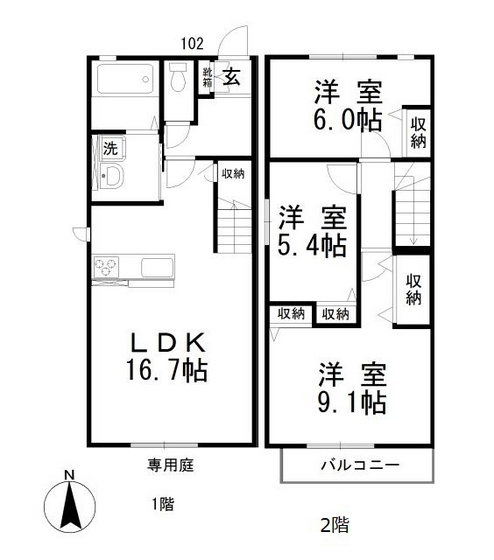 関戸建てⅠ