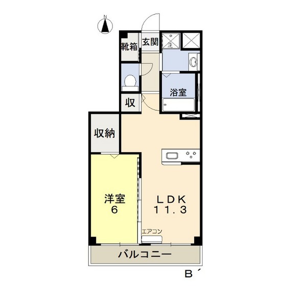 クレセント中仙道6