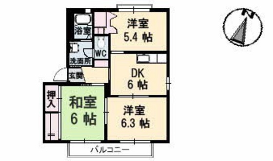 シャーメゾン大福 A棟