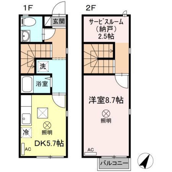 リースランド福島 A棟
