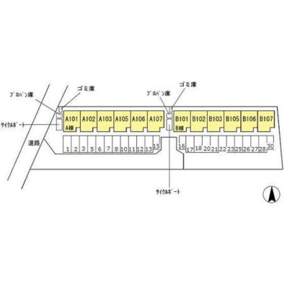 メゾネット八幡 B棟