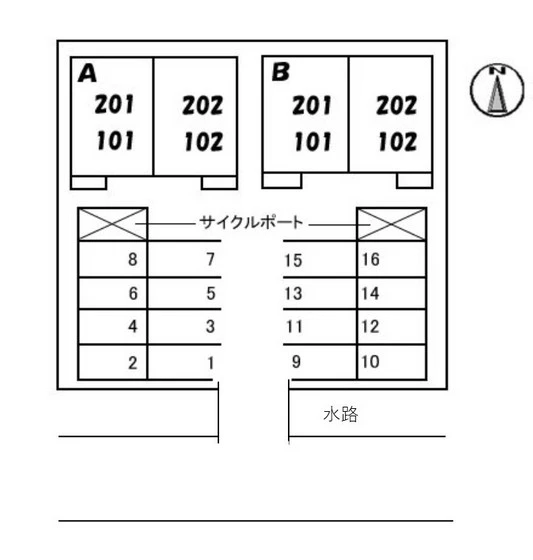 シャーメゾンみずほ A棟