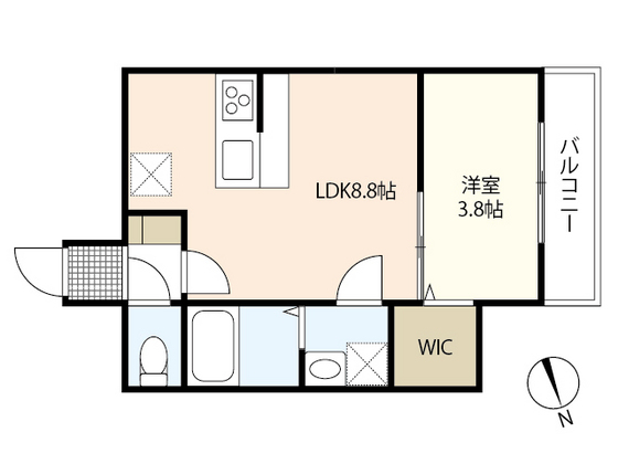 リノリノアパートメント舟入南