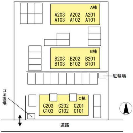 クレールシャトー吉田 A棟
