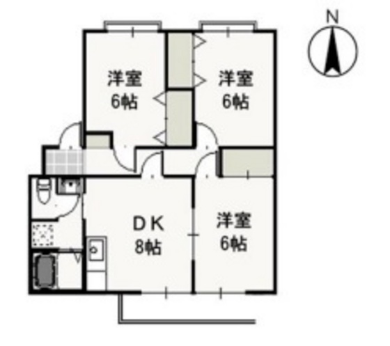 ピュアハイツ北方Ⅱ