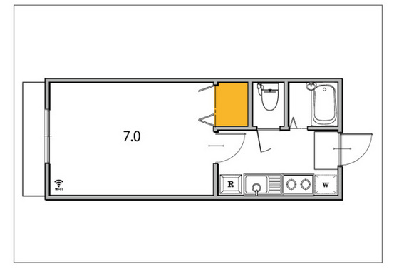 コーポブランシェB