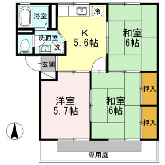 ノーブル清水 B棟