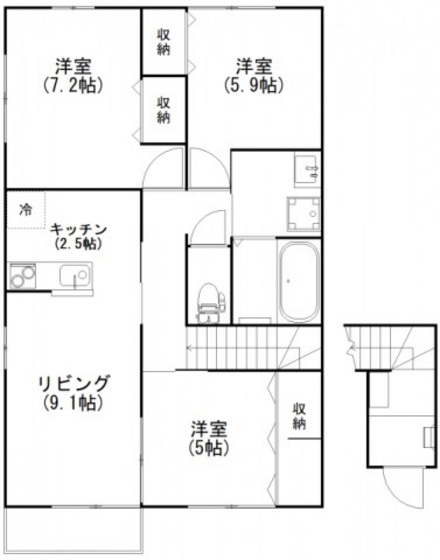 ビクトワール長束