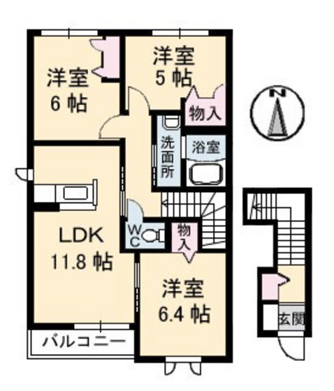 レジデンス原尾島 D棟