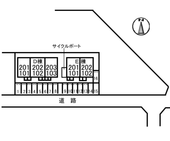 レジデンス原尾島 D棟