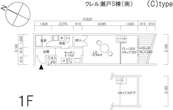 クレル瀬戸S棟 (南棟)