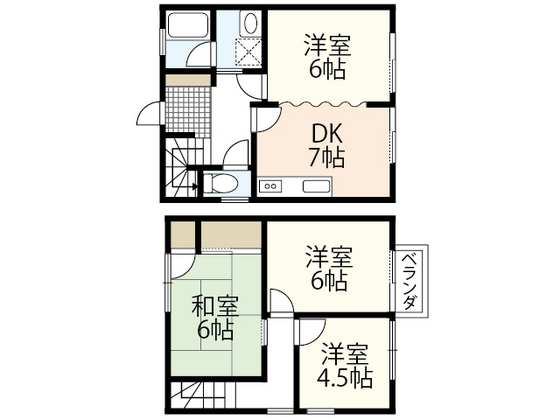 緑井3丁目メゾネット