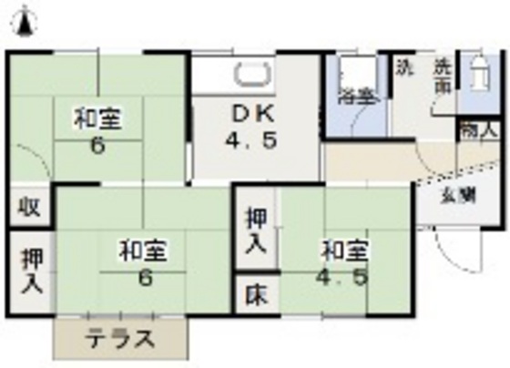 中仙道1丁目借家20-20-3