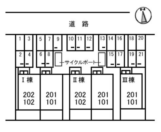 シャーメゾン原尾島 Ⅰ棟