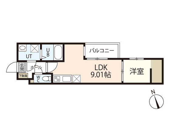 セブンプロート江波本町Ⅰ(南側)
