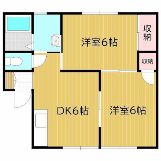 グリーンハイツ福島F棟