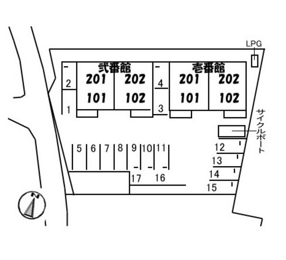 プリムべール城東 弐番館