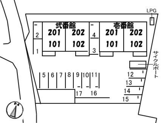 プリムべール城東 弐番館