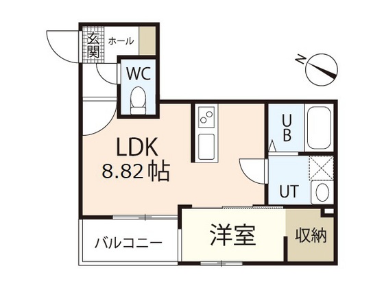 フリートフォルヴィラ古江新町A