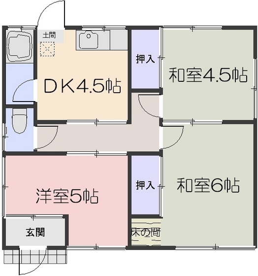 当新田貸家 東北