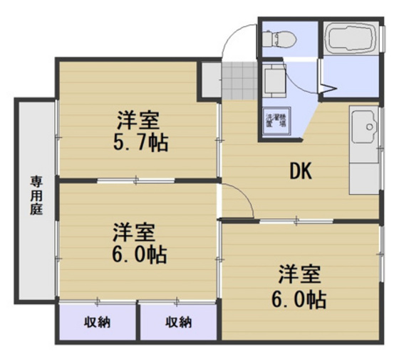 ラディッシュタウン撫川 B