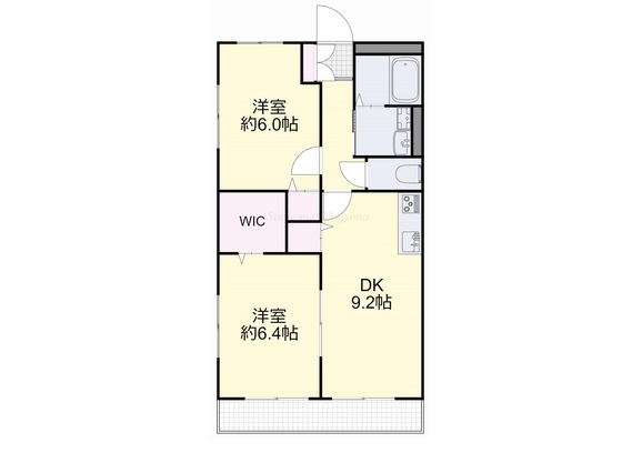 マンション白壁