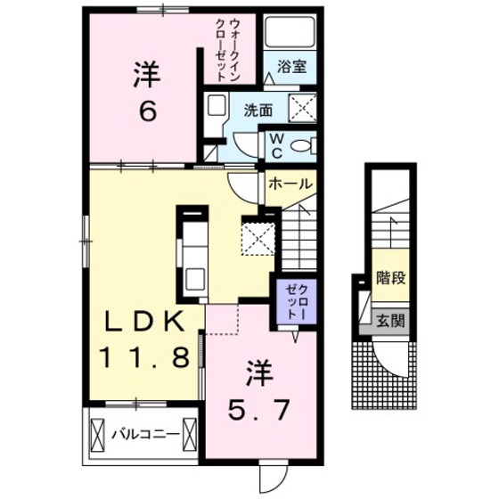 ソレイユ松崎 A