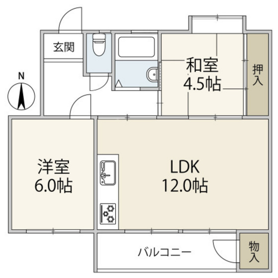 鈴が台団地分譲住宅H棟