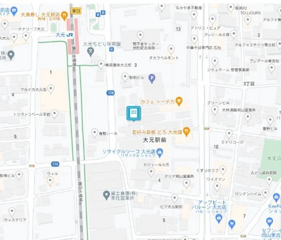 アロウル大元駅前