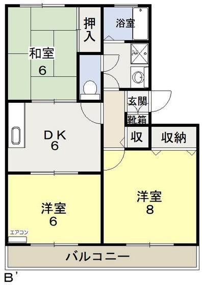 クレセント中仙道