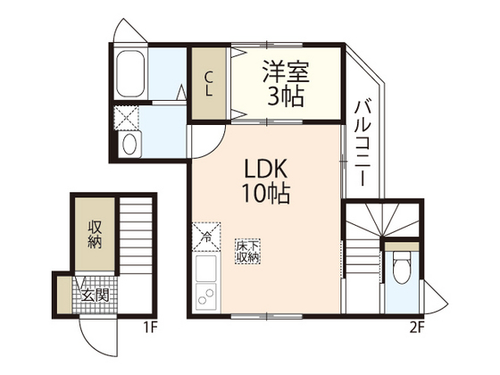 メゾンカリーノ牛田新町NO1