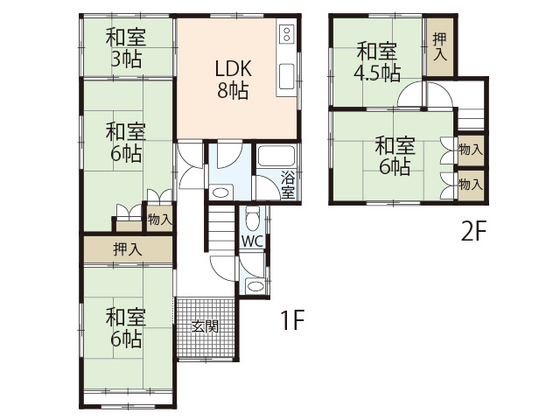己斐西町戸建て