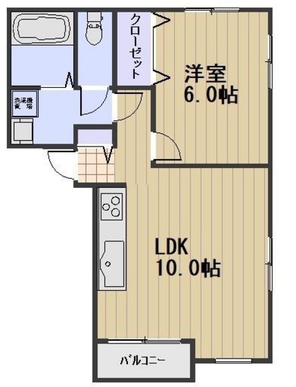ラディッシュタウン撫川 壱番館