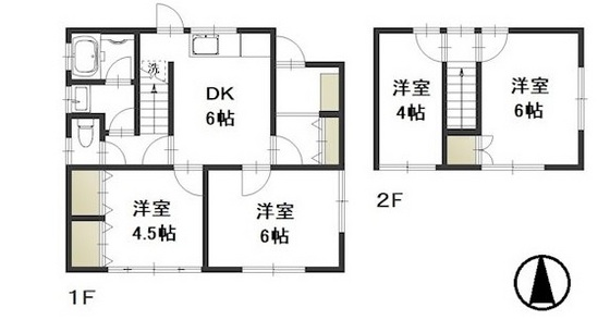 国富戸建貸家(619-4-4)