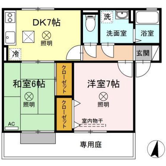 サンハイム撫川 A棟