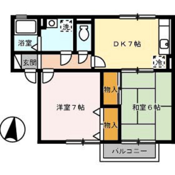 サンハイム撫川 A棟