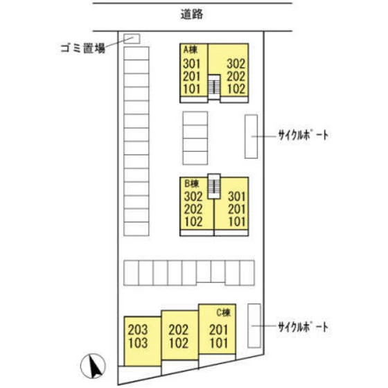 フローレンA･B棟 B棟