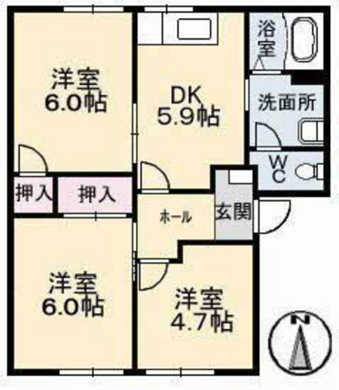 フレグランスNanba Ⅳ棟