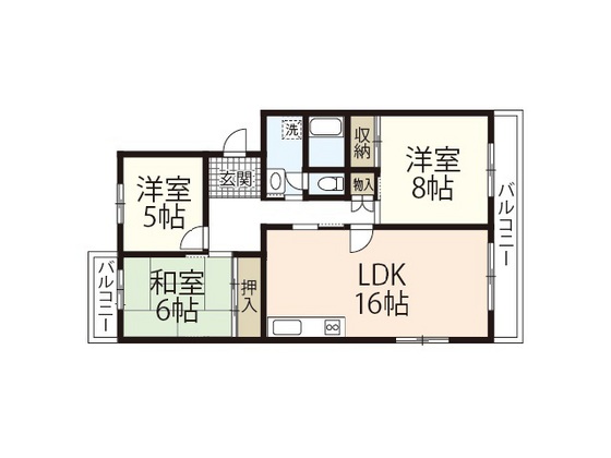 鈴が峰第四住宅7号棟