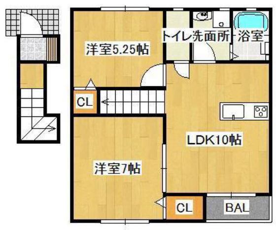 フォレスト平野B 西棟