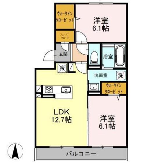 サニーフラット西市 B棟