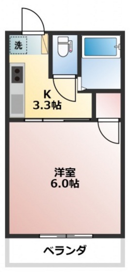 パークプレイス西川原Ⅱ棟