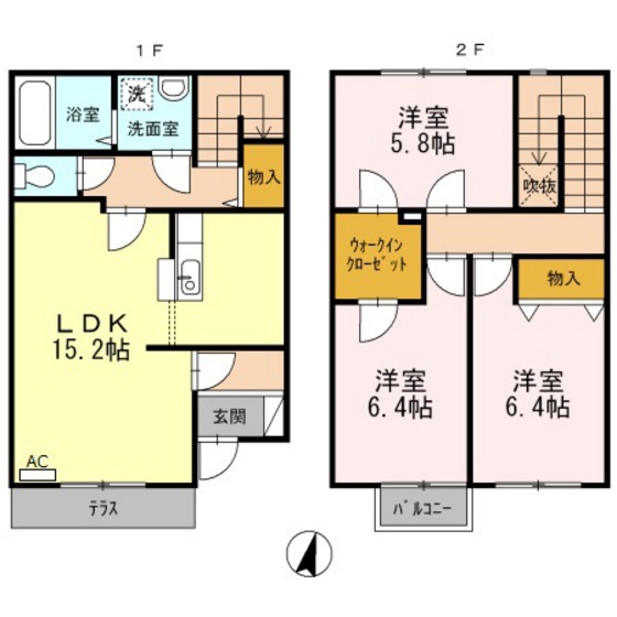リースランド平福 B棟