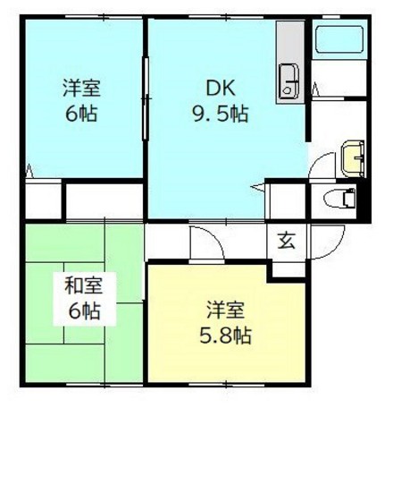 サンビレッジ浜野 B棟
