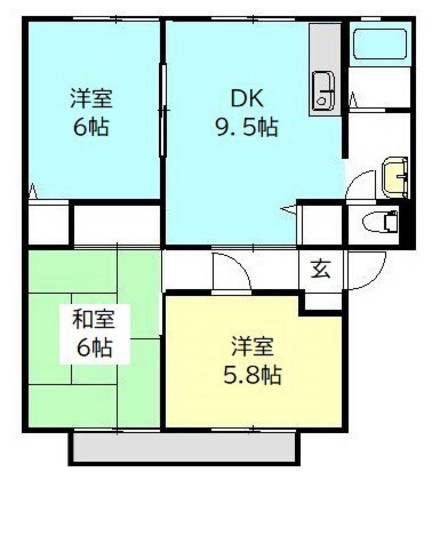 サンビレッジ浜野 B棟