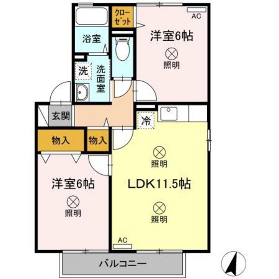 メゾンプリネール A棟