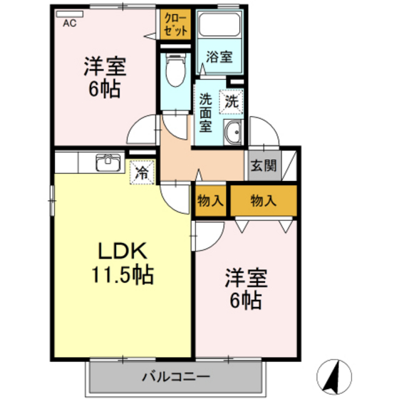 メゾンプリネール A棟