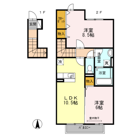 ベルパージュ A棟