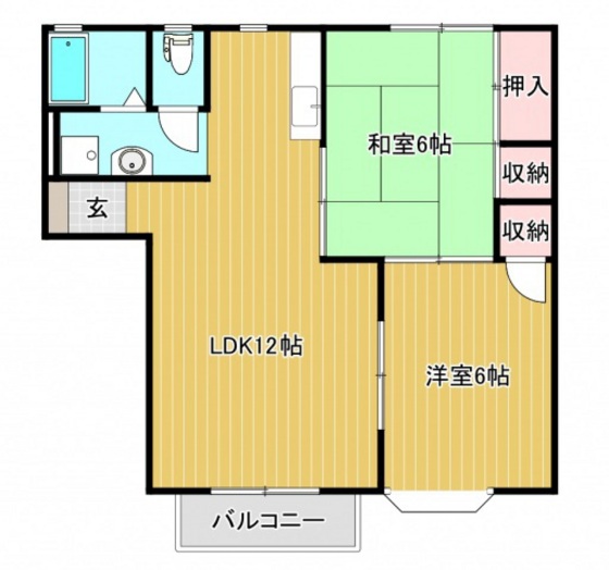 村北グリーンハイツB棟